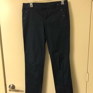 Navy slacks